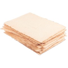 Wanderings Thick Handmade Vintage Watercolor Paper, Deckle Edge, 9×12″ 300GSM
