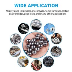 Durable Stainless Steel Paint Mixing Balls – 200 Pcs of 5.5mm Precision Tools