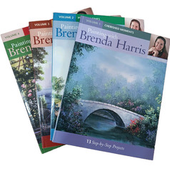 Brenda Harris Painting Books Set of 4 Books