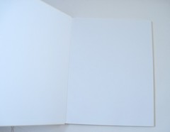 Sketchbook 13″ x 17″ Hardcover, Case Binding – Off White Boards, White Paper