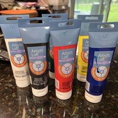 Artist’s Loft Acrylic Paint Set, 4.06 oz Bottles Set of 5 Academic Level Craft