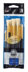 Plaid 34107 Multiple Sizes Reusable FolkArt Stencil Paint Brush Set (Pack of 3)