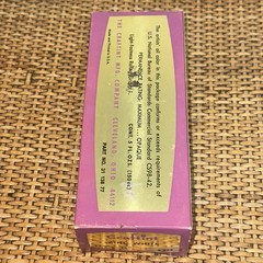 Vintage CRAFTINT Zinc White Artist Oil Paint Permanent 5 oz. Tube Made In USA