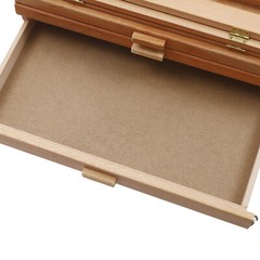 Adjustable Beech Wood Tabletop Easel with 3 Drawers & Storage