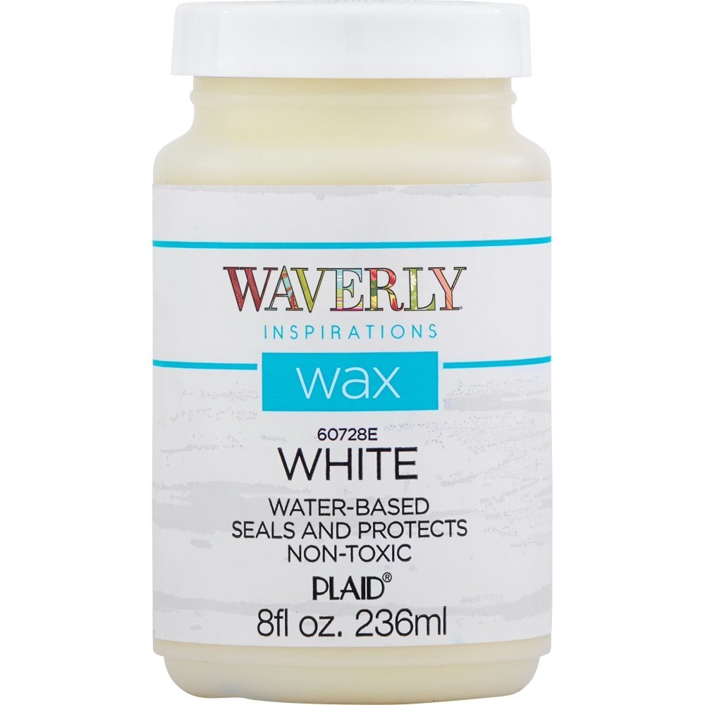 Chalk Paint Finishing Wax Ultra Matte Clear White 8 fl oz
