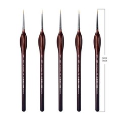 XDT#729 Artist Micro Detail Paint Brush, Small Detail Painting Brushes 5 Piec…