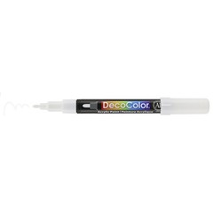 DecoColor Fine Tip Paint Marker Set 4/Pkg – Black, White, Gold And Silver