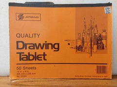 Spring Quality Drawing Pad 12×9 50 Sheets Vintage Art Crafting