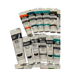 Liquitex Professional Heavy Body Acrylic Paint Lot 34 Tubes Mixed