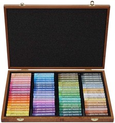 Mungyo Gallery Soft Oil Pastels Wood Box Set of 72 – Assorted Colors