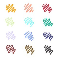 Writech Arts Sign Brush Pen Brush Tip Marker Felt Tip Water Based Ink Color