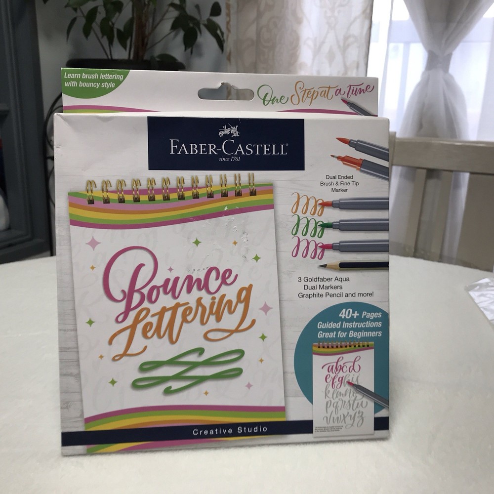 Faber-Castell Bounce Lettering – Hand Lettering for Beginners, DIY Crafts Pro…