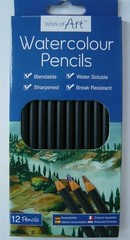12 Watercolour Pencils Artist Drawing Painting Sketching Art Water Colour pencil