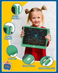 TEKFUN LCD Writing Tablet for Kids, 12inch Large Doodle Board Erasable Drawin…
