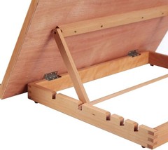 Wood Drafting Table Easel Board, 5-Position