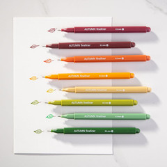 Fine Tip Pens, 8 Bible Pens No Bleed Through, Assorted Colors, 0.5Mm Fine Point