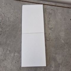 A6 Torchon Surface Pad – 250gsm – A6 – Natural White – 15 Sheets – UK – Free P&P