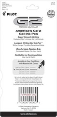 G2 Refillable Roller Ball Gel Pens, 0.5mm Extra Fine Point – 5-Pack