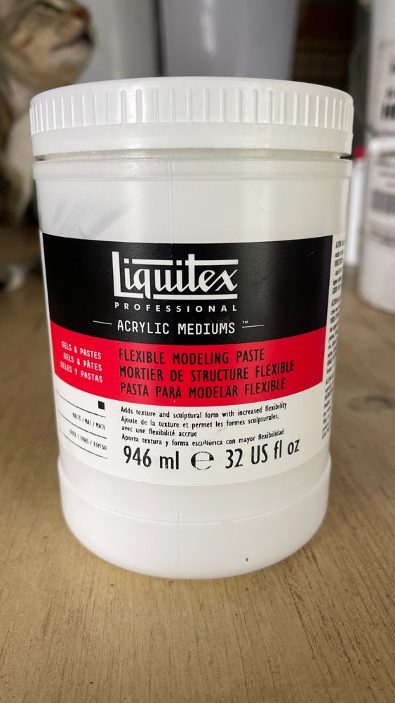 Liquitex Professional Flexible Modeling Paste, 32 oz. 946 ml NEW SEALED