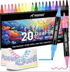 Pagather Pack Of 20 Fabric Markers