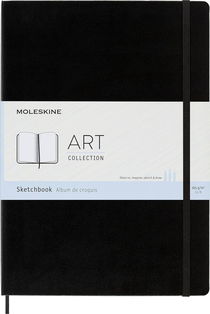 Art sketchbook hard cover a4 blank drawing pages