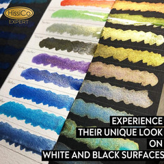 Iridescent Acrylic Paint Set of 16 Chameleon Colors 60Ml 2 OZ Bottles, High Vis