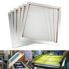 6-Pack 7.5″x10″ Screen Printing Aluminum Frame Mesh Screen Stretched Mesh Frame