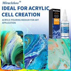 Silicone Pouring Oil Cell Activator Pure Silicone Oil for Cell Creation in Ac…