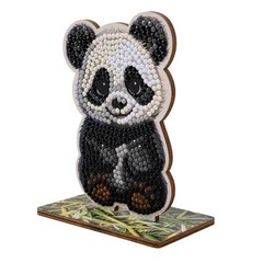 CraftBuddyUS PANDA Crystal Art Wildlife Buddies