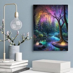 Tree Paint by Number Kits for Adults-Paint by Numbers Kits for Adults,Tree of Li