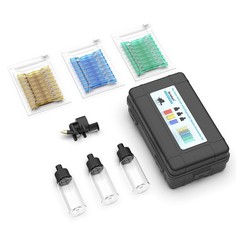 Airbrush Nozzles and Bottles Kit – 150pc Disposable Needles (0.2, 0.3, 0.5mm)…