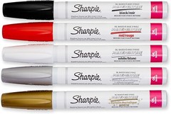 Assorted Oil Paint Markers with Medium Point – Perfect for Crafting & Rock Art