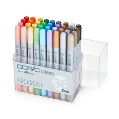 Copic Chao Start 72 Color Set Sketch Marker Assorted 72 Color Original JAPAN NEW