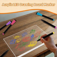9 Color Neon Paint Markers for LED Note Board Fluorescent