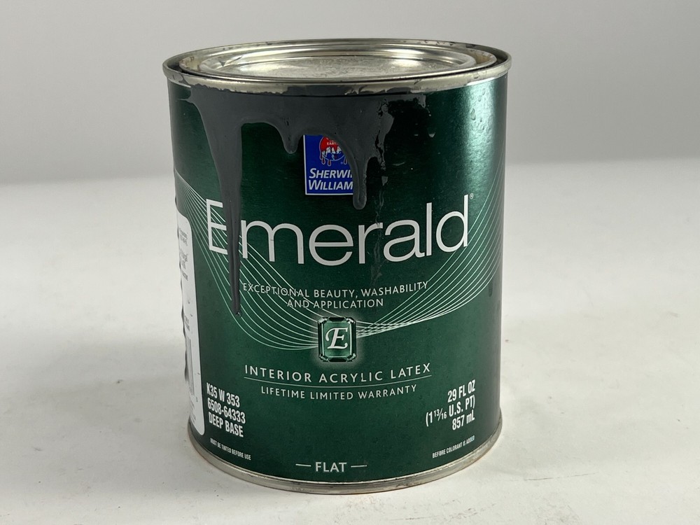 Sherwin-Williams Emerald Latex Paint 29oz – Web Gray SW7075