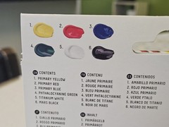 NEW UNUSED Basics Acrylic Paint Set, 6 x 22ml (0.74-oz) Tubes, Primary Colors