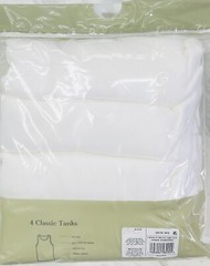 Men’s 4pk Ribbed Tank Top – Goodfellow & Co. White XLarge