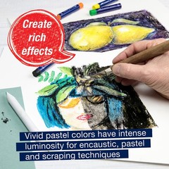 Faber-Castel FC127024 Creative Studio Oil Pastel Crayons (24 Pack), Assorted