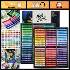 120pc Extra Soft Oil Pastels – Vibrant Colors for Blending, Layering & Art
