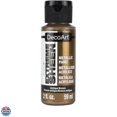 2 Ounce, Antique Bronze Extreme Sheen Acrylic Paint, 2 Fl Oz Pack of 1