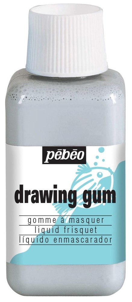 MAGIC Drawing Gum for Kids Masking Fluid 250 ml 8.45 Fl Oz Bottle Art