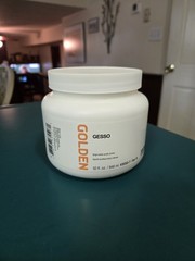 GOLDEN Gesso White 32 oz Sealed Bottle New