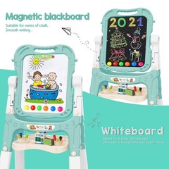 Easel for Kids,Rotatable Double Sided Easel for Kids Adjustable Standing Art …