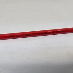 Vintage Eagle Verithin Vermilion Red 750 Pencil New Sharpened