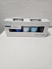 Modern. Winter Acrylic Paint Set — Blue & White Hues