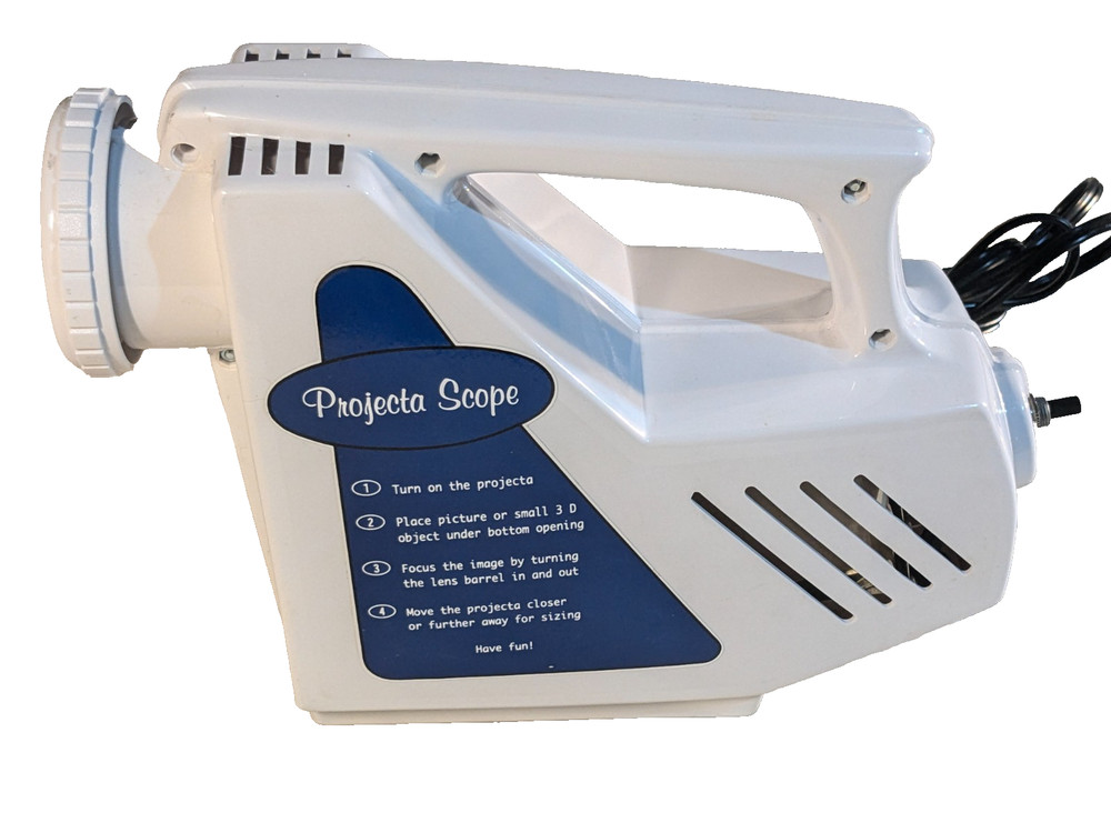 Apco Projecta Scope Projector 5X Magnification Artists Drawing Crafting PJ768