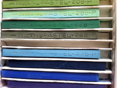 Vintage Nupastel Color Sticks / Missing One Stick