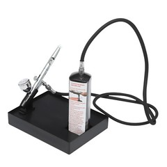 Black Portable Air brush Kit Airbrush Kit with Compressor Airbrush Gun Kit