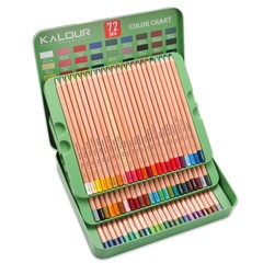 Pro Pastel Chalk Colored Pencils,Set of 72 Colors,Color Charcoal Pencils for …