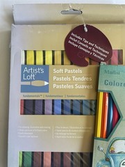 Prismacolor Premier Graphite Drawing Pencils + Pastels Set + 12 colored Pencils.